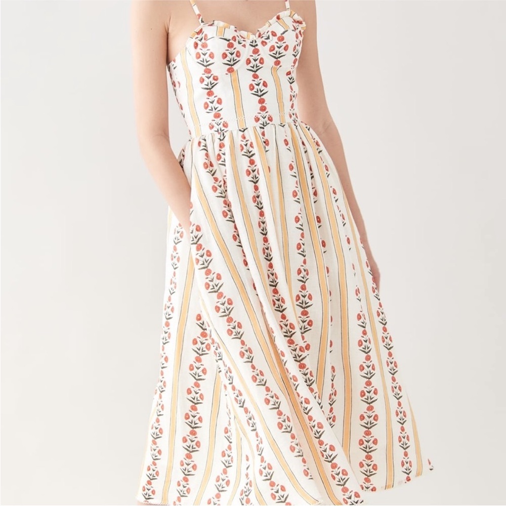 Agua by Agua Bendita Acacia Carmina Midi Dress | Size S